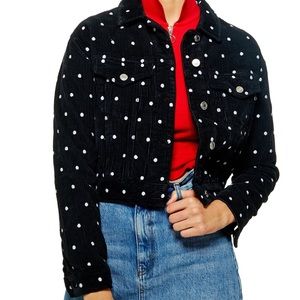 Topshop polka dot jacket!